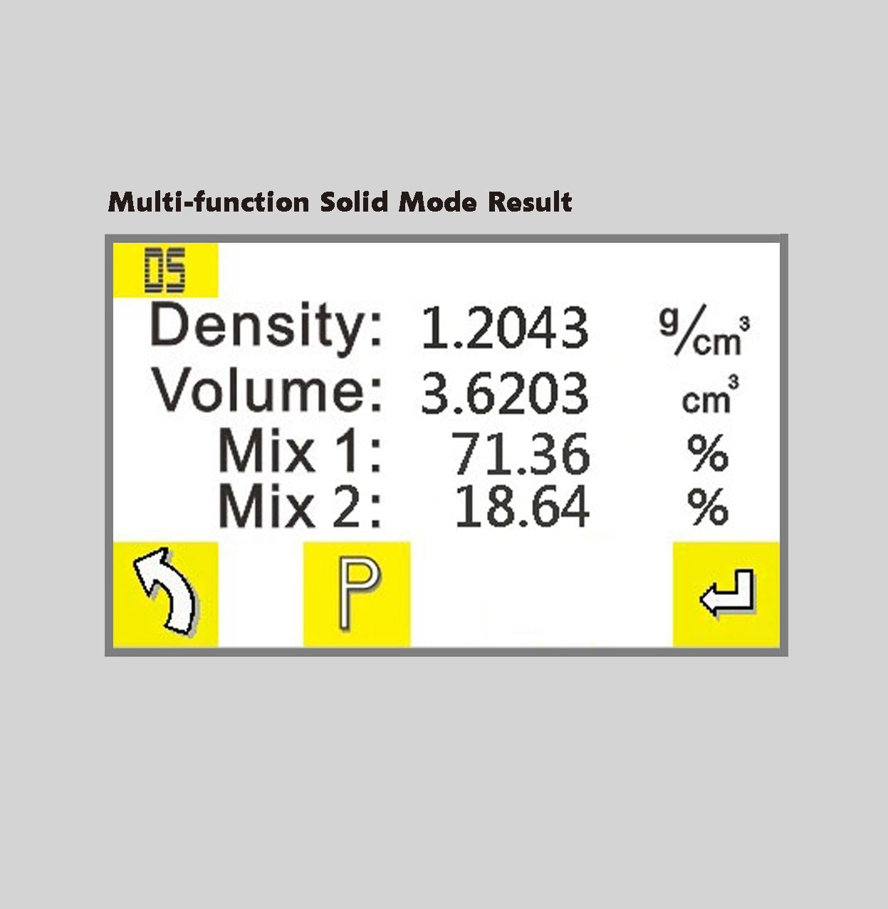 TWS-153S触摸屏多功能固体、液体两用密度测试仪